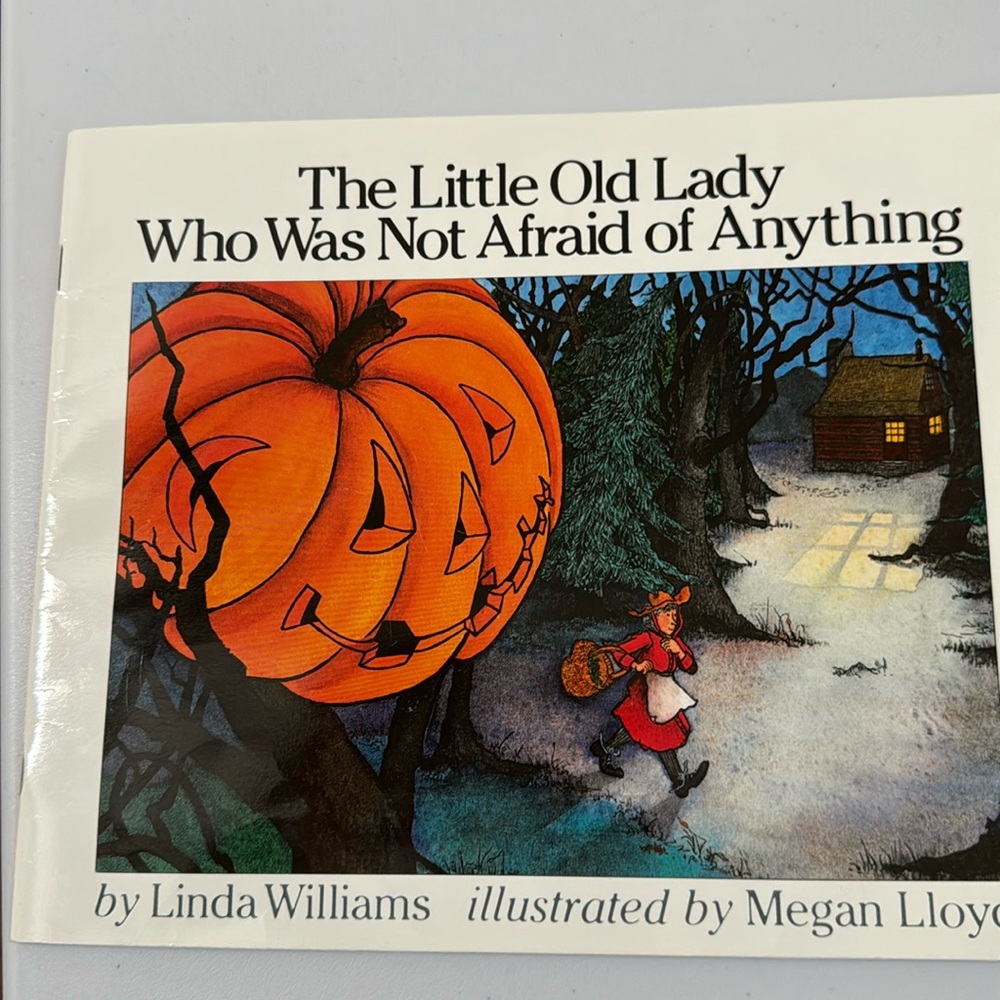 FALL: The little old lady who was not afraid of anything paperback book for kids